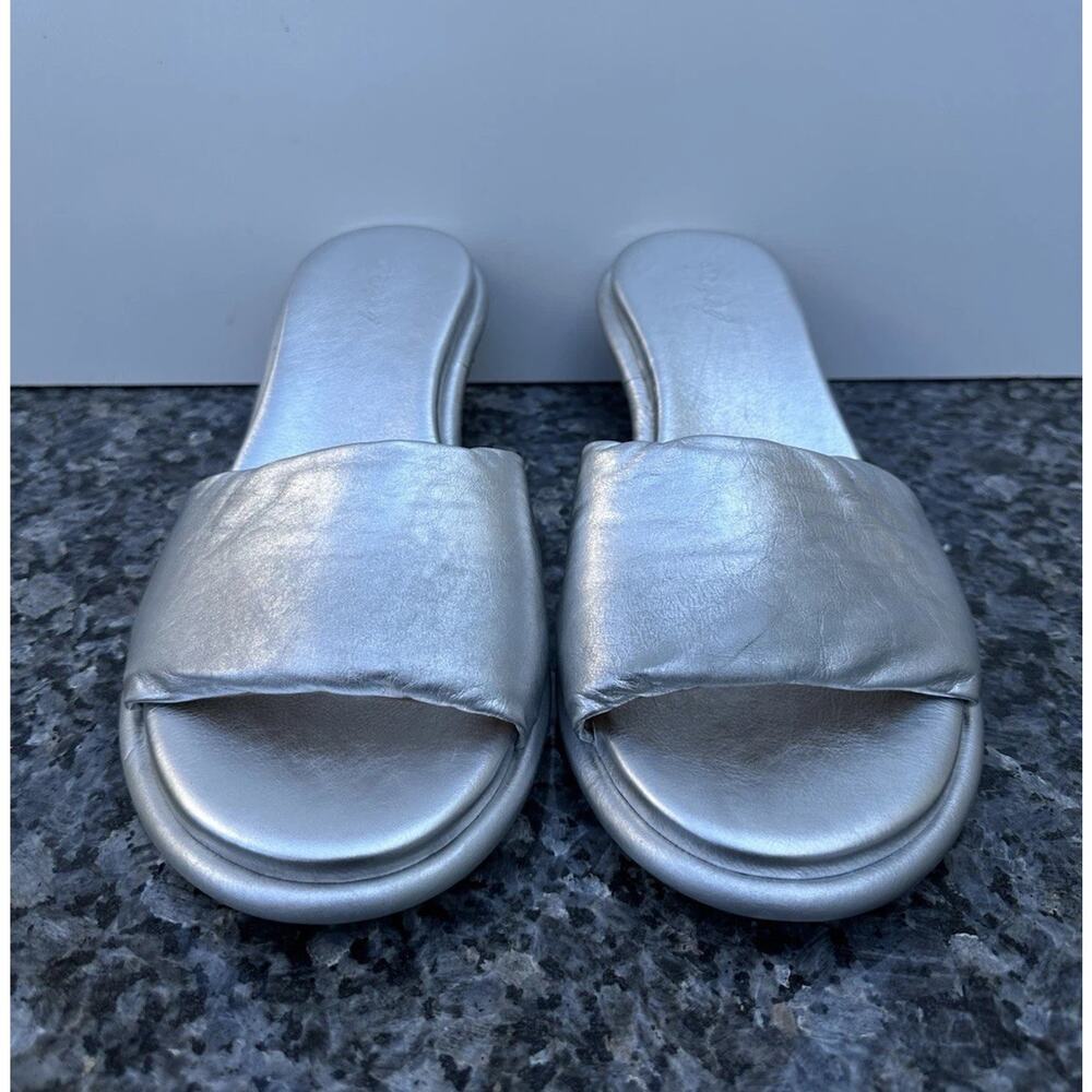 Marsell Silver Soft Leather Heel Low Shoe Size EU 39